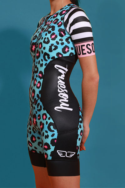 Leopard Trisuit - Truesoul Activewear